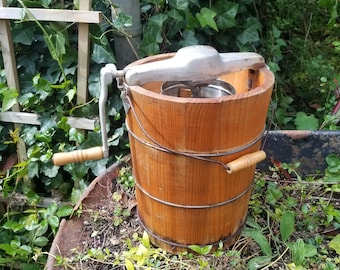 Ice cream online maker barrel