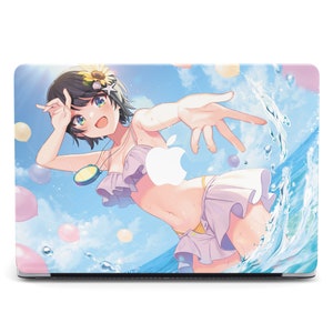 Anime Sexy Girl Summer Bikini Macbook Pro 13 Case Hot Art  Gift Fresh Art Case M4 2025 Pro 14 M3 16 Case Mac Air 13 Pro 15 A2141 MacBook