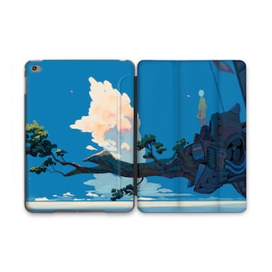 Słodkie chmury kosmiczne iPad Smart Case Błękitne niebo Chmury Natura Design iPad 11 12.9 M2 2022 iPad 10.9 iPad Flip iPad Case 10 5 iPad Air 5