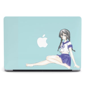 Anime Scoolgirl Macbook Pro 13 Case Pastel Japanese Gift Case M4 2025 Pro 14 M3 16 Case Mac Air 13 Pro 15 A2141 MacBook