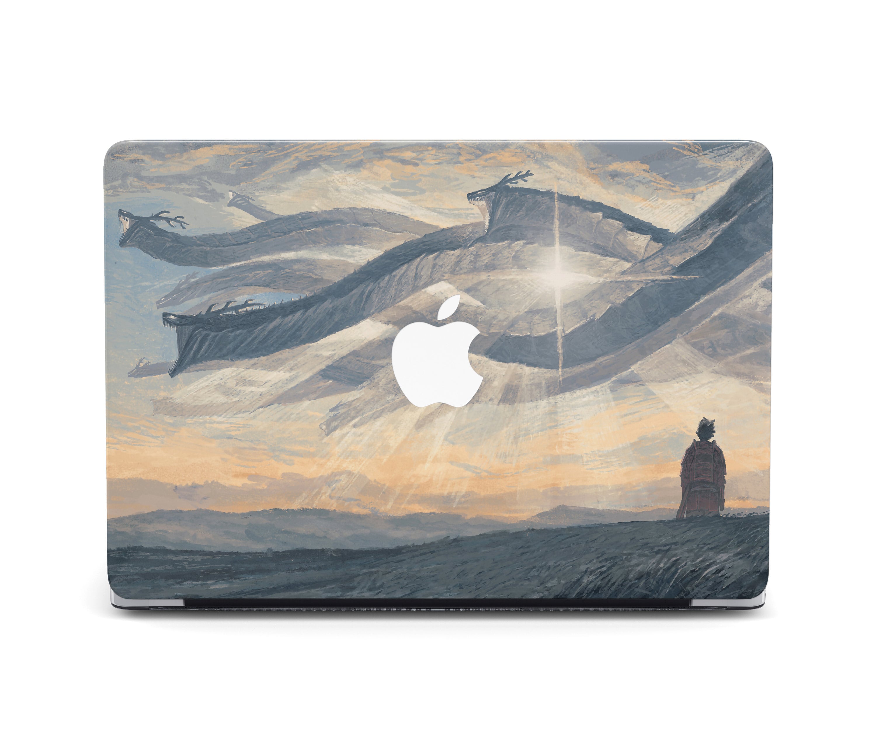 Sea Dragon MacBook Case for MacBook Air 2022 Colorful Japanese Art