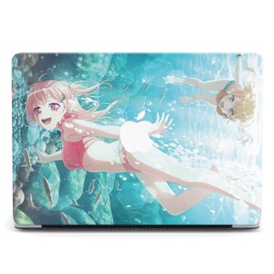 Cute Anime Sexy Girl MacBook Case for MacBook Air 2022 Japanese Angel Art MacBook Air 13 Pro 14 16 MacBook Pro 13 M4 inch Air MacBook 2025