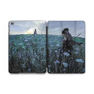 Samurai Warrior Floral Field iPad Air 3 Case iPad Air 2 Case iPad Pro 9 7 Japanese Art iPad 12 9 Case iPad Pro 11 Cover iPad Mini 4 5 3 2