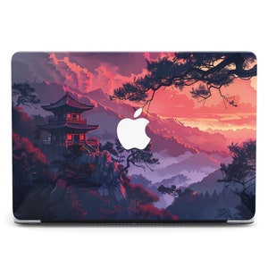 Magic Sakura Forest Macbook Pro 13 16 A2141 A2338 Japanese Temple Art Air 13 15 M3 M2 2025 Pro 14 M3 16 Case Mac Air 13 Pro 15 A2141 MacBook