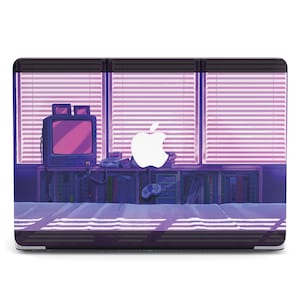 Retro Gaming Childood Memories 80s 2025 Macbook M3 Max 16 Macbook Pro 13 Gradient Japanese Console Colorful Art Mac Air 13 Pro M4 A2141