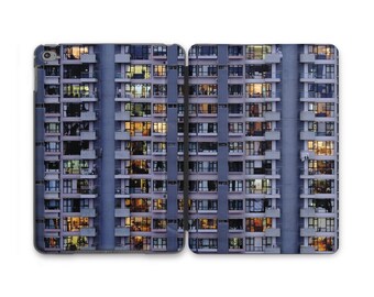 Urban City Art iPad Smart Case New 2025 iPad Air 11 Protective Stand Case iPad Flip Cover iPad 12 9 2021 iPad 10.9 8th Gen iPad 11 iPad 9 7
