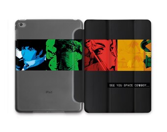 See You Space Cowboy iPad Smart Cover New 2025 iPad Air 11 Anime Fan Pop Art Stand Clear Flip Case iPad iPad 12 9 2021 iPad 10.9 8th iPad 11