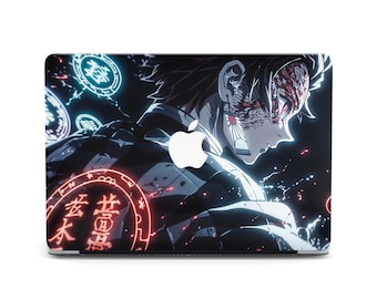 Macbook Pro 13 Kimetsu no Yaiba, coque Art Art Kamado Tanjiro Hashira, coque M2 2025 Pro 14, M3 16, Mac Air 13 Pro 15 A2141 MacBook