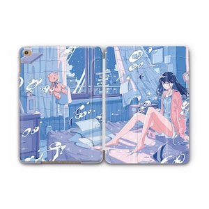 Anime Cartoon iPad 11 Case New iPad Case iPad Pro 12.9 Case Ocean Girl Dreams iPad 10.5 Case iPad Air 13 Case iPad 2025 Case Magic iPad 8