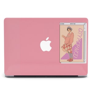 Anime Girl Macbook Case Macbook Pro 13 Case Macbook 2022 Case Cute Girly Pastel Art Macbook 12 Case Macbook Air 13 Case Macbook Pro 15 Case