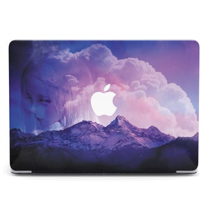 Anime Girl Macbook Pro 13 Case Colorful Mountains Case M4 2025 Pro 14 M3 16 Nature Case Violet Case Mac Air 13 Pro 15 A2141 MacBook 12