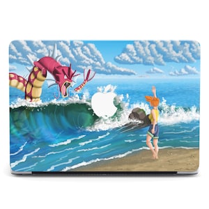Sea Dragon MacBook Case for MacBook Air 2022 Colorful Japanese Art MacBook Air 13 Pro 14 16 MacBook Pro 13 M4 inch Air MacBook 2025