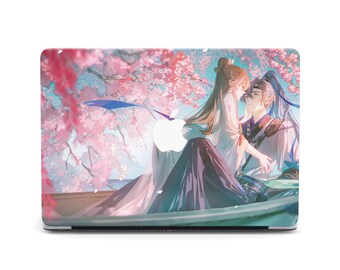 Anime Loving Couple Boat Trip MacBook 13 M3 Case for MacBook Air 2022 Sakura Case MacBook Air 13 Pro 14 16 MacBook Pro 13 15 Air