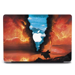 Mythic Horseman MacBook 13 M3 Hülle für MacBook Air 2022 Fire Fantasy warrior MacBook Air 13 Pro 14 16 MacBook Pro 13 M4 Zoll Air MacBook