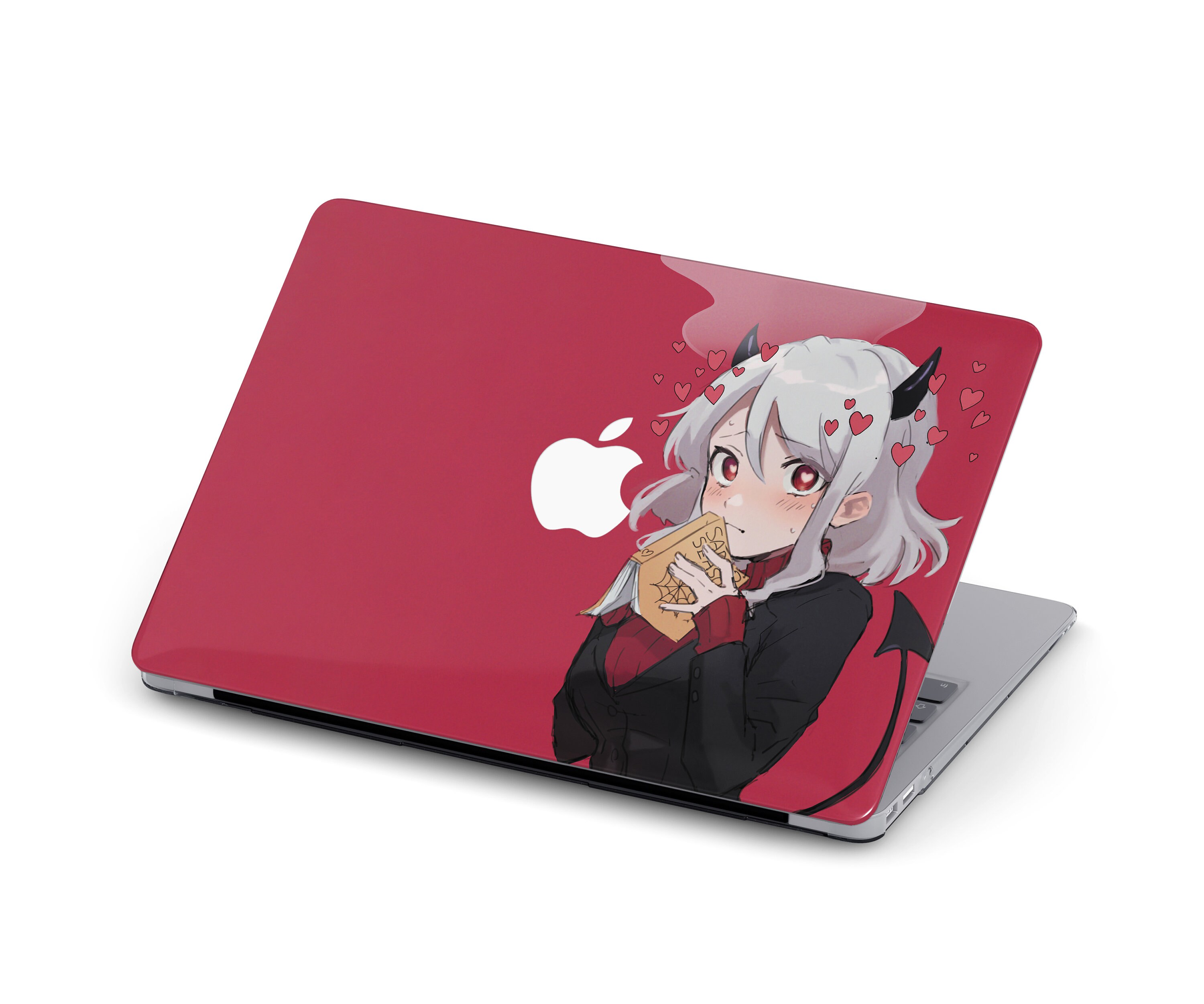 ちゃんなつ　MacBook Air Anime Devil Girl MacBook Pro 13 Case St Valentine's Day Gift Case