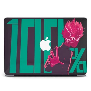 100% Psycho Fan Art Anime MacBook  Pro 13 16 A2141 A2338 Anime Art 2023 A2338 MacBook M3 16 14 Case Mac Air 13 Pro 15 A2141 MacBook Cover
