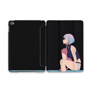 Cyberpunk Anime Girl iPad Case Minimalistic iPad 7th Gen iPad Case 10 5 Anime  iPad 10.9 Case iPad 11 Case iPad Stand iPad 12 9 2025 Stands