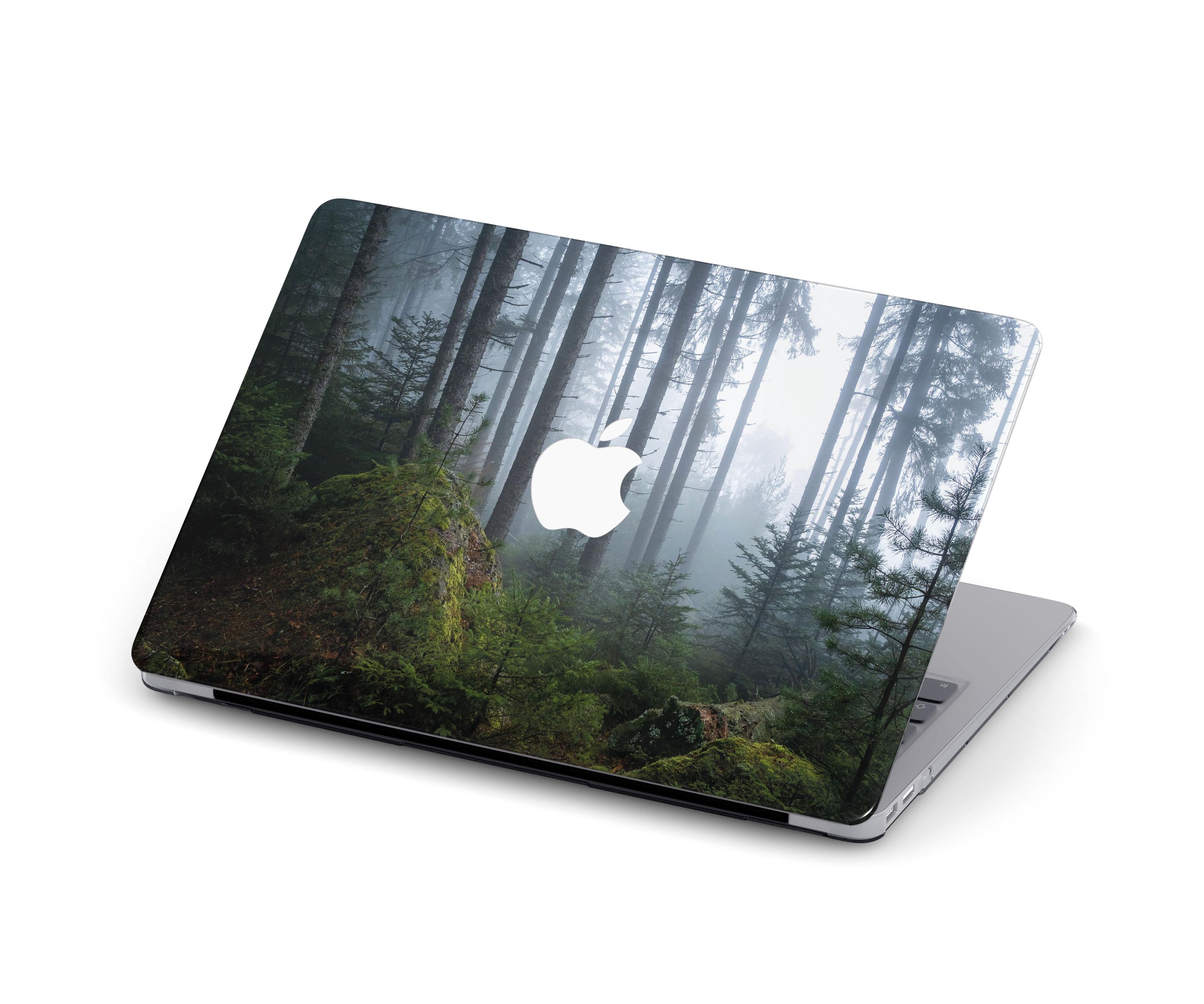 森の自然 MacBook ケース MacBook Air 2022 ウッズ ランドスケープ