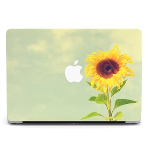 Floral Field Sunflowers Clouds Sky MacBook Pro 13 16 A2141 A2338 Pastel Art MacBook 2022 M2 2025 Pro 14 M3 16 Case Mac Air 13 Pro