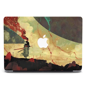 Samurai Warrior Macbook Pro 13 Case Japanese Art Case M4 2025 Pro 14 M3 16 Oil Painting Case Mac Air 13 Pro 15 A2141 MacBook 12 Fine Art
