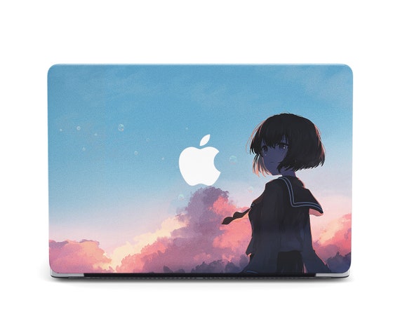 Anime macbook top air case