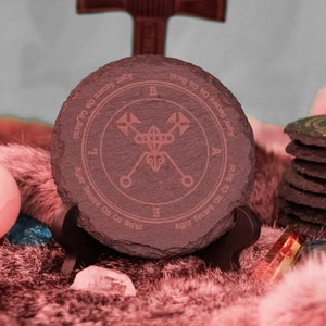 Set of 4 Devotional Coasters King Bael - Goetia Spirit
