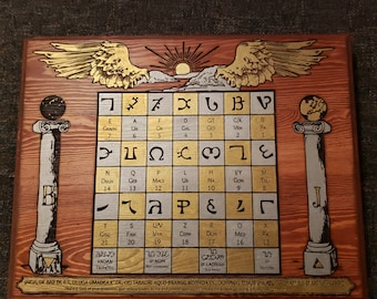 Angelic EnochianTalking Spirit Board (Ouija Board)