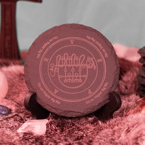 Set of 4 Devotional Coasters Duke Vepar - Goetia Spirit