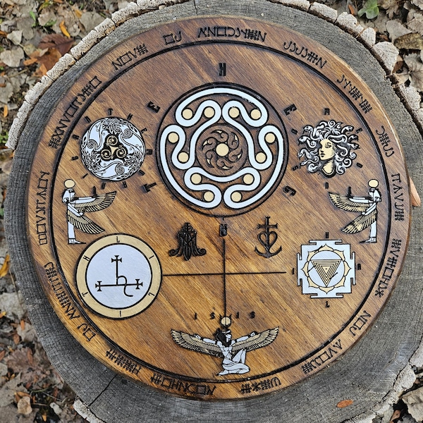 Divine Feminine Protection for Women Altar Plate