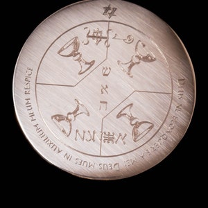 Talisman for Longevity, Clairvoyance, and Restitution - Seheiah and Berith