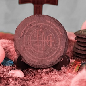 Set of 4 Devotional Coasters Duke Aim- Goetia Spirit