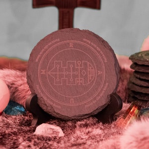 Set of 4 Devotional Coasters Earl Raum - Goetia Spirit