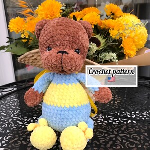 Bear crochet pattern amigurumi (pdf eng)
