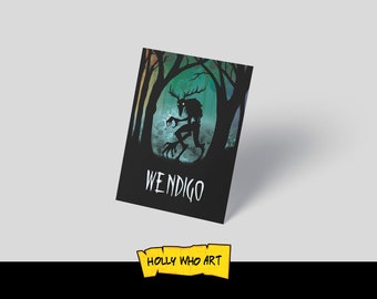 Wendigo 5x7 Card