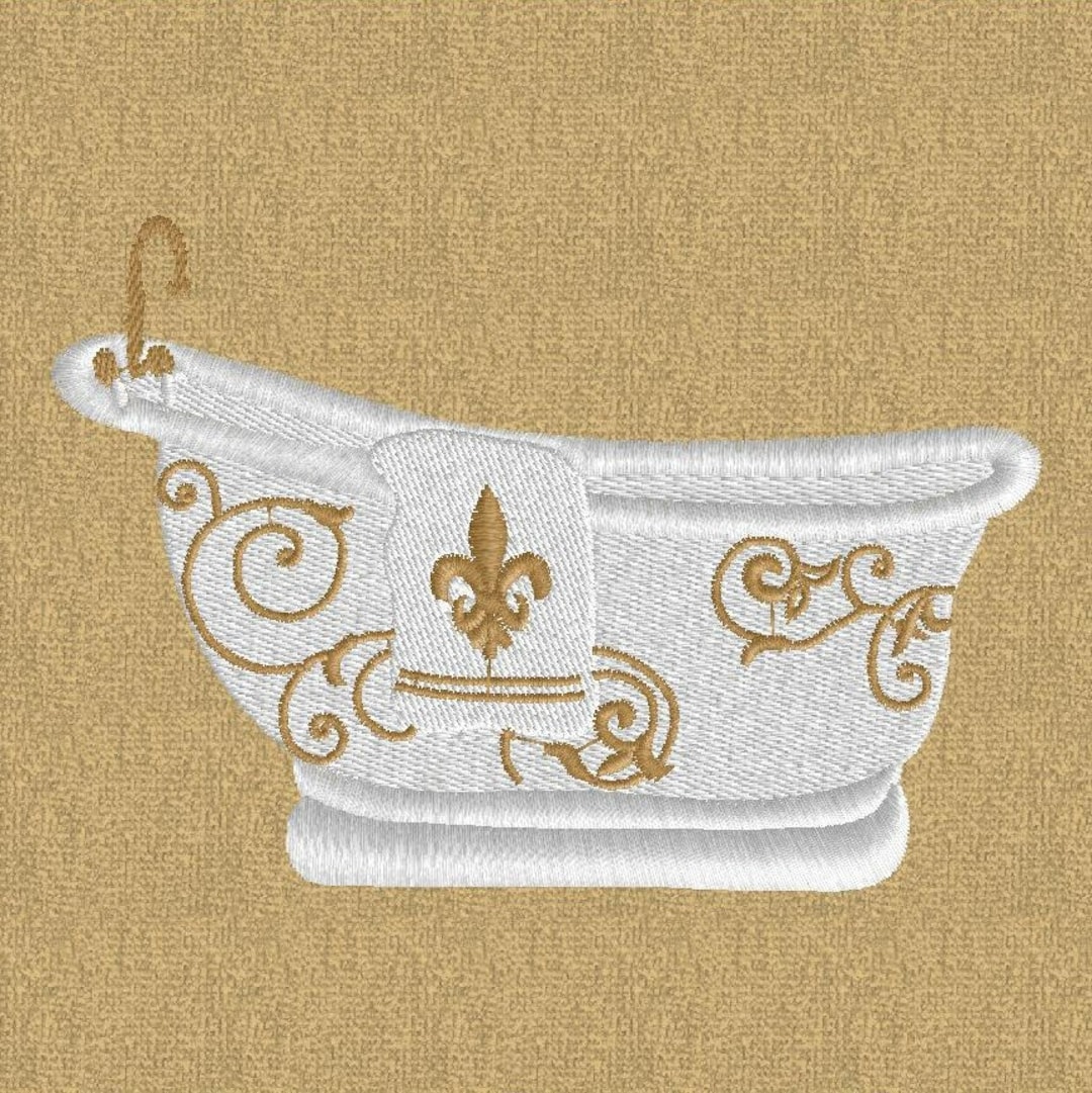 Bath, Machine Embroidery Design, Embroidery Designs, Embroidery