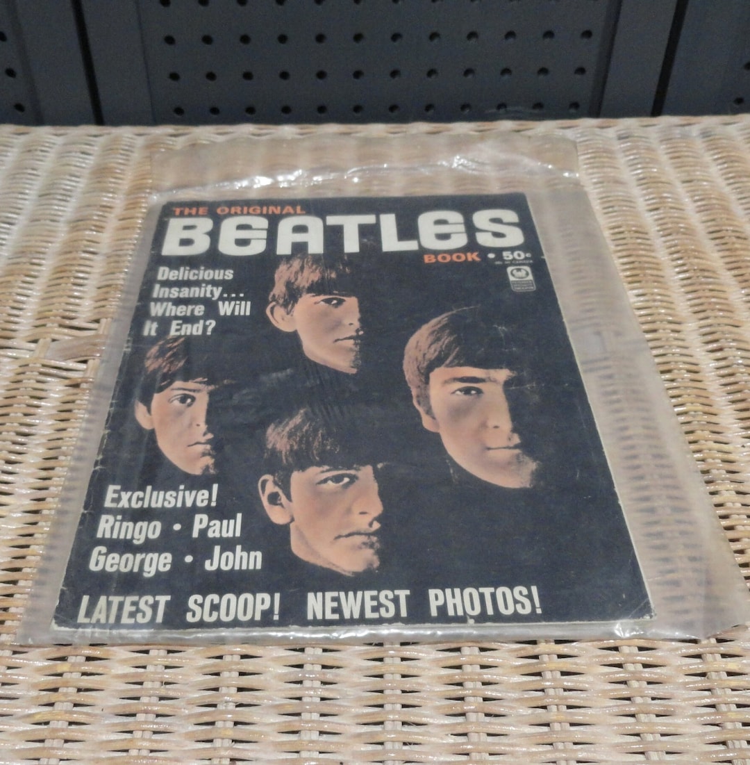 Beatles the Original Beatles Book Magazine 1964 Etsy