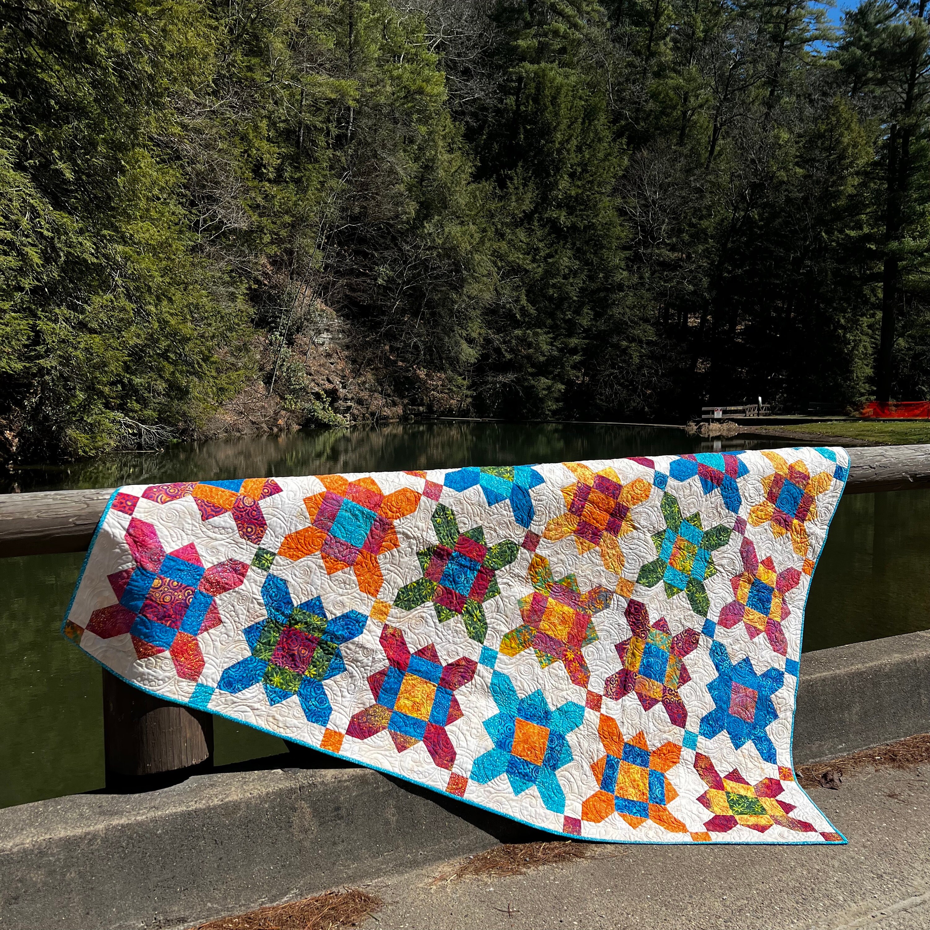 Blooming Garden - DIGITAL Version of Pattern - Quilt Pattern ...