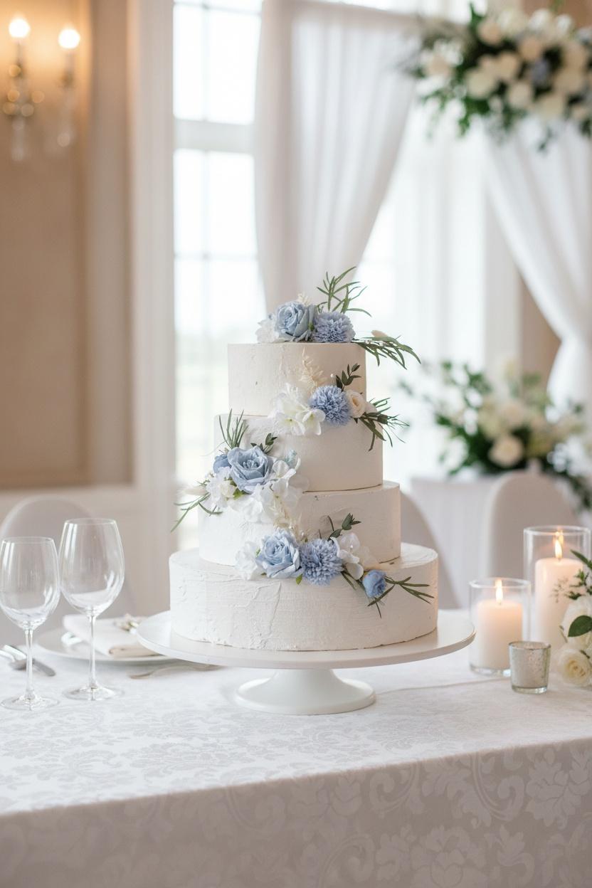 Figurine de gâteau de mariage - QIILU - Couple en résine - Décoration