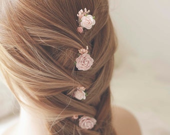 Dusty pink braid accessory