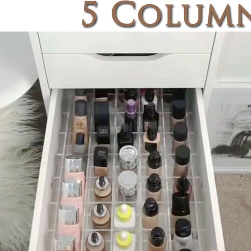 Acrylic Eyeshadow Drawer Divider for IKEA Alex5/6/9 Drawer Etsy