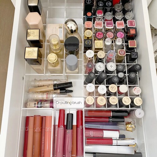 Layout as Picture IKEA Alex5/6/9 Acrylic Drawer Divider Etsy