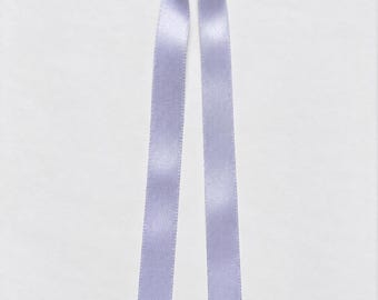 White Long Tail Satin Hair Bow | Handmade Alligator Clip - 16 Colours Available