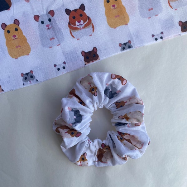 Hamster Scrunchies | hamster scrunchies, hamster gifts, scrunchies, gift for pet lover, gifts for girls, hamster gifts, hamster, guinea pig