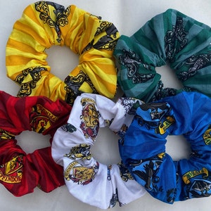 Wizard Scrunchies | wizard scrunchies, magic scrunchies, gifts for girls, magic gifts, witch scrunchies, made with licensed HP fabric