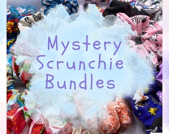 Mystery Scrunchie Bundle | Mystery Scrunchie Box, Mystery Box, Mystery Scrunchie Geschenkbox, Mystery Scrunchie Tasche, Mystery Haarschmuck