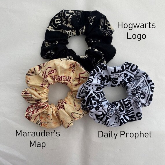 Harry Potter Scrunchies 15 DESIGNS Harry Potter, Wizard Scrunchies