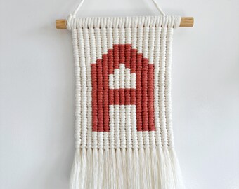 PATTERN: Complete Alphabet Macrame Tutorial - Includes Every Letter