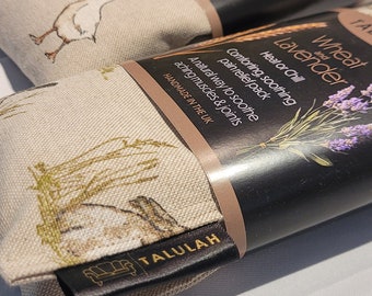 Microwave Wheat Bag, Cold pack, Heat Pad Lavender, Heat therapy - various scents to choose from - made in UK