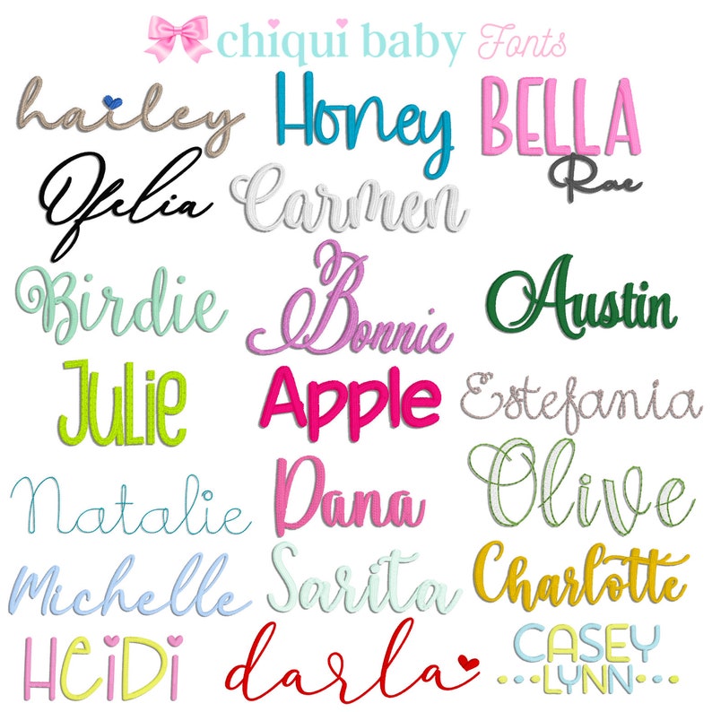Chiqui Baby Fonts and Monograms DO NOT PURCHASE image 4