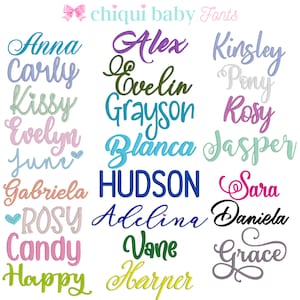 Chiqui Baby Fonts and Monograms DO NOT PURCHASE image 5